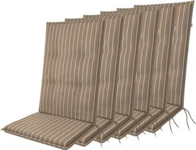 Obrázek produktu pro Doppler LIVING 6911 vysoký - set 6 ks – polstry na křesla a židle