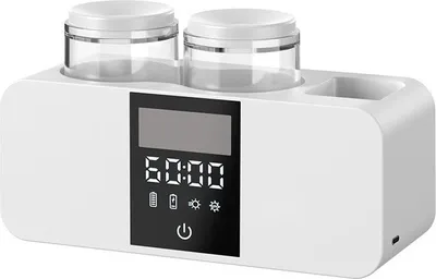 Immagine prodotto di INF Sterilizzatore Spazzolini UV Smart - Supporto Elettrico da Parete con Timer Bianco