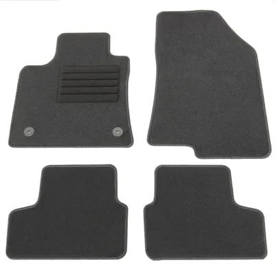 Fußmatten-Set für Dacia Sandero 3 DJ, 01/2021-, 4-teilig, Schwarz