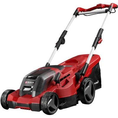 Produktbild von Einhell Power X-Change Akku-Rasenmäher Ge-CM 36/37 Li 36Volt 2x18V rot/schwarz 2x