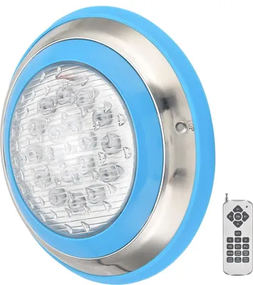 Zdjęcie produktu dla Oświetlenie podwodne LED Simming Pool Light AC12V RGB HighPower 18Key Remote Control Submersible Light (12W-1200LM)