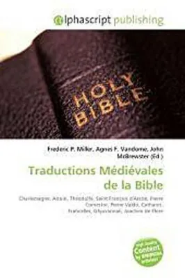 Produktbild von Traductions Médiévales de la Bible