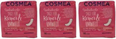 Produktbild von 3 x Cosmea Ultra Binden Normal 16er