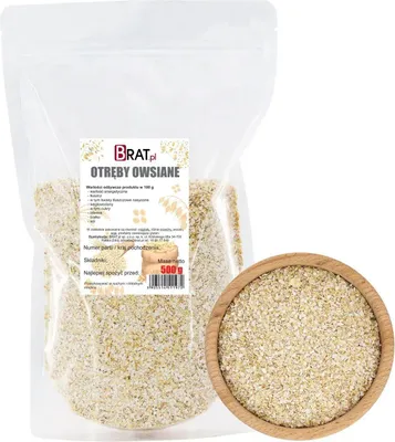 Obrázek produktu pro Ovesné otruby 500 g