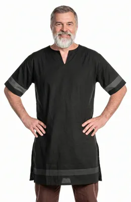 Produktbild von Römertunika schwarz Größe: 3XL