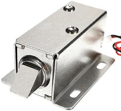 Zdjęcie produktu dla Elektryczny zamek elektromagnetyczny 24 V DC do szafek, drzwi i szuflad – blokada elektromagnetyczna