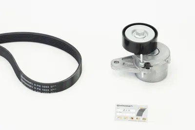 Produktbild von Continental ContiTech 6PK1033K1 Keilrippenriemensatz für VW Golf VII Schrägheck (5G1, BQ1, BE1, BE2) Passat Variant (3G5, CB5) Golf VII Variant T-Roc