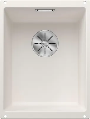 Immagine prodotto di BLANCO SUBLINE 320-U, SILGRANIT® PuraDur®, bianco, senza telecomando di scarico