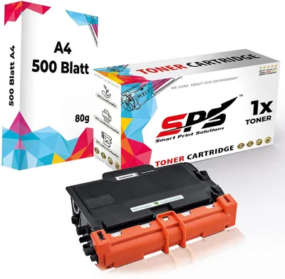 Produktbild von 1x Toner TN3480 TN-3480 Schwarz Kompatibel für Brother MFC-L5902 + DIN A4 Druckerpapier 500 Blatt