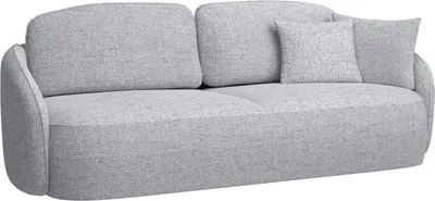 Produktbild von Selsey Savoy - 3-Sitzer Sofa mit Schlaffunktion und Bettkasten, hellgrau