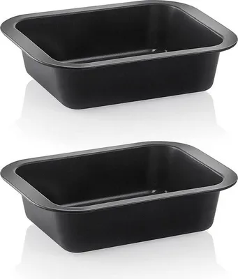 Produktbild von Ofenform-Set / Auflaufform – Ofenformen, geeignet für Backofen und Heißluftfritteuse – spülmaschinenfest / Backformen – Bräter