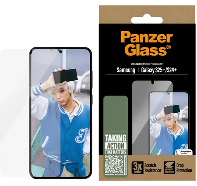 Immagine prodotto di Szkło Hartowane Panzerglass Ultra-Wide Fit Do Samsung Galaxy S25+