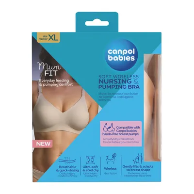 Produktbild von Canpol babies MumFIT Still- und Pump-BH Größe XL 78/016