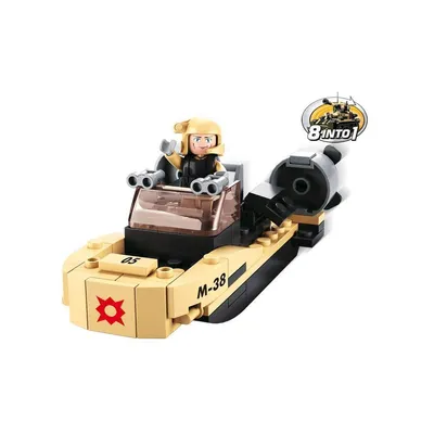 Image de Sluban Army 8into1 M38-B0587H Assault Boat