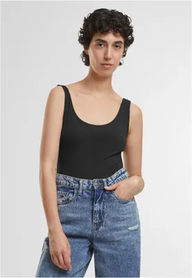 Obrázek produktu pro Dámské tílko Urban Classics Ladies Organic Tank Body black - XL