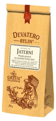 Obrázek produktu pro Jaterní 50g Grešík Devatero bylin