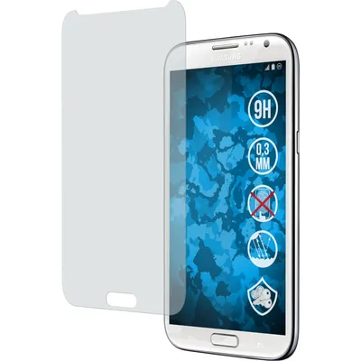 Produktbild von 1er-Pack PhoneNatic Glas-Folie matt  kompatibel mit Samsung Galaxy Note 2 - Panzerglas für Galaxy Note 2