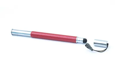 Produktbild von Touchpen Stylus aus Aluminium in Rot für Tablet Smartphone Laptop Surface