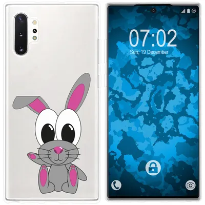 Produktbild von PhoneNatic Case kompatibel mit Samsung Galaxy Note 10+ Silikon-Hülle Cutiemals M4