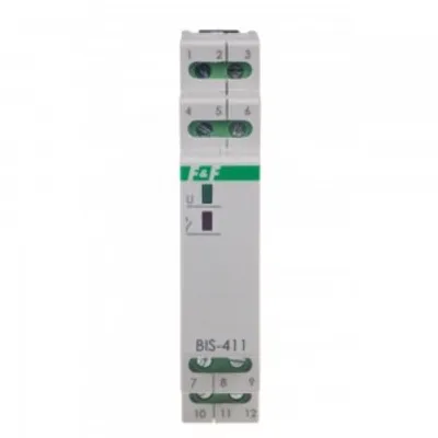 Produktbild von Bistabiles Relais 230V 2Z, DIN-Schienenmontage, BIS-411-2Z