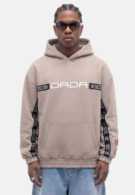 Produktbild von DADA Supreme Stilvoller Hoodie Kapuze Logostickerei Ärmeltasche Größe: L