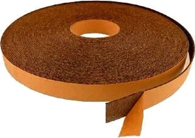 Immagine prodotto di Nastro di gomma autoadesivo in sughero 1,6 mm x 50 mm x 33 m rivestimento a rullo