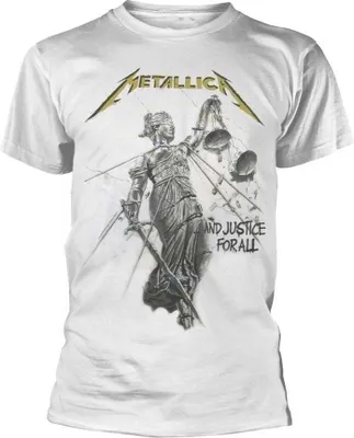 Produktbild von Metallica And Justice For All White XL T-Shirt