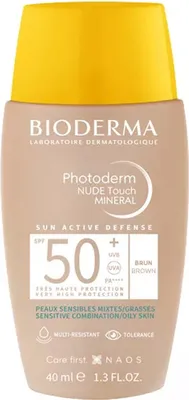 Produktbild von Bioderma Photoderm Nude Touch Mineral SPF50 Brauner 40ml