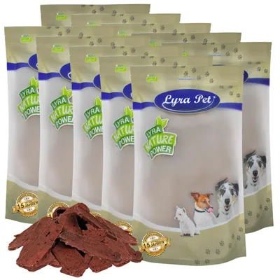 Produktbild von 10 kg Lyra Pet® Rindfleischstreifen