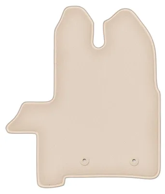 Produktbild von DURBAN Beige Velours-Fahrerfußmatte für Ford Transit Transporter (2019-)
