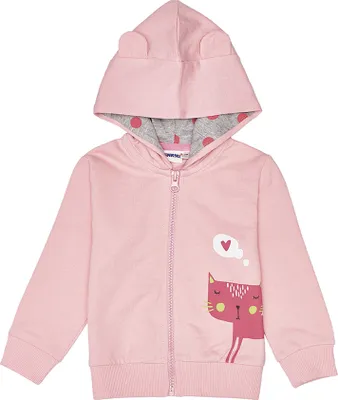 Produktbild von Mädchen-Hoodie Cat  - Rosa - 74
