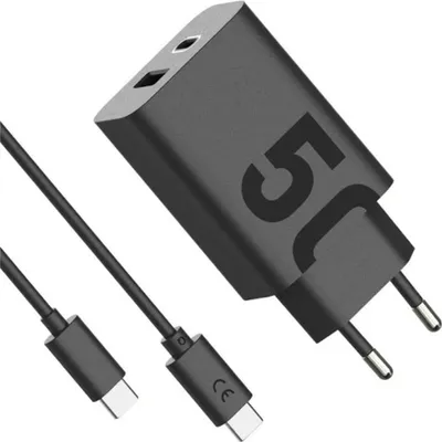 Produktbild von Motorola TurboPower Ladegerät 50W + USB-C zu USB-C Kabel