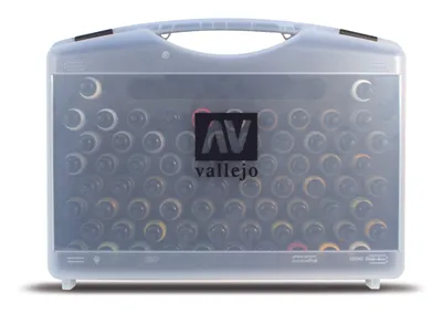 Produktbild von Farbenkoffer Model Air, 74-teilig 71.170 Vallejo Airbrushfarben