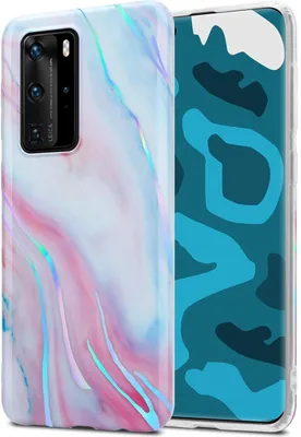 Image de Cadorabo Housse pour Huawei P40 PRO / P40 PRO+ Housse en blanc TPU Housse pour portable Etui Case Cover