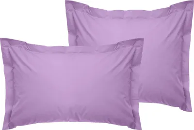 Produktbild von L'Essentiel Linge de Maison, Tonne Viole - 36, Oxford-Kissenbezug-Set (2 Stück), 100 % BAUMWOLLE RANFORCE, Lila,  50 x 70+5 cm
