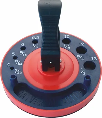 Produktbild von Bohrschablonen Ø 6-83 mm für exaktes Anbohren mit Kühlmittelanschluss