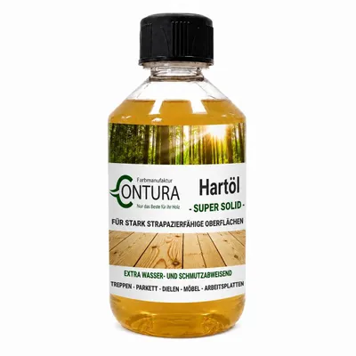 Produktbild von 250ml - Contura Premium Arbeitsplattenöl Hartöl Holzöl Holzschutz Möbelöl Pflegeöl
