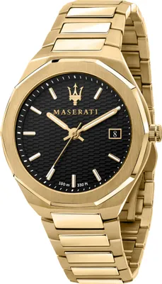 Produktbild von MASERATI Quarzuhr QUARZUHR Edelstahl gold