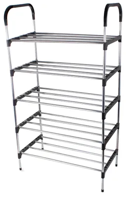 Obrázek produktu pro Verk 01840 Regál na obuv pro 15 párů bot stříbrný
