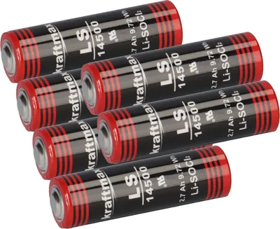 Zdjęcie produktu dla 6x Bateria Kraftmax Lithium 3.6V LS14500 ER14505 AA - Cell
