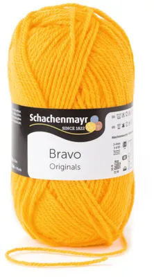 Immagine prodotto di Schachenmayr Bravo, 50 g giallo Filati per maglieria a mano