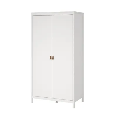Produktbild von Madrid Kleiderschrank 2 Türen weiß.