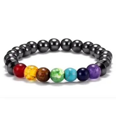 Produktbild von Armband "Magnetic Stone" Chakra Edelsteine