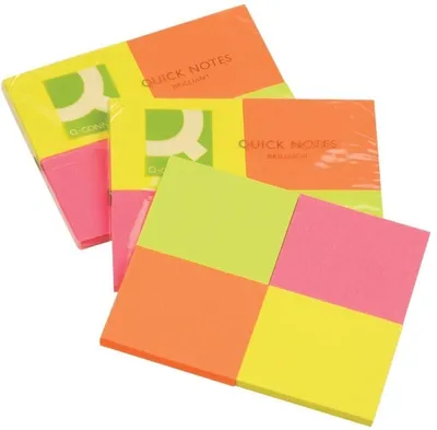 Productafbeelding van Q-CONNECT KF10510, Rechthoekig, Verschillende kleuren, 38 mm, 51 mm, 20 mm, 28 g