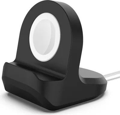 Produktbild von Smart Watch Silikon Charging Holder Zubehör für Google Pixel Watch Schwarz