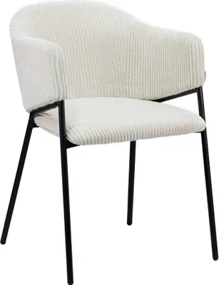 Zdjęcie produktu dla HOMLA Krzesło PRAZER Beżowe 55x60,5x78 cm