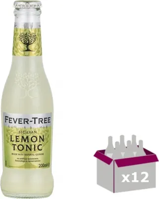Immagine prodotto di Fever Tree – Tonica al limone siciliano – Mixer 12 x 20 cl