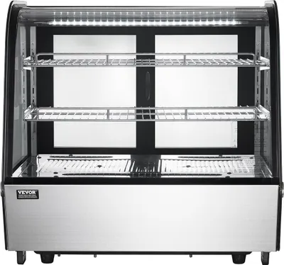 Image de Vitrine réfrigérée Vitrine réfrigérée pour boulangerie 4,2 pi³/115 L 2 niveaux