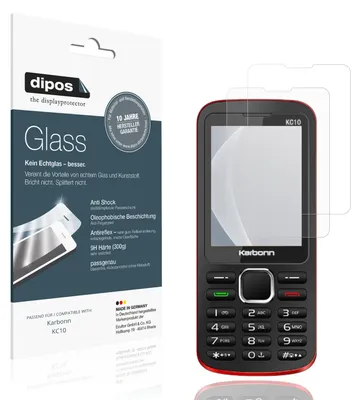Immagine prodotto di 2x Pellicola Protettiva per Karbonn KC10 Protezione opaco Vetro Flessibile 9H dipos