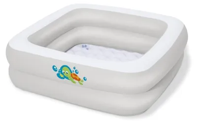 Image de Baignoire gonflable pour bébé, idéale pour une utilisation à la maison et en voyage